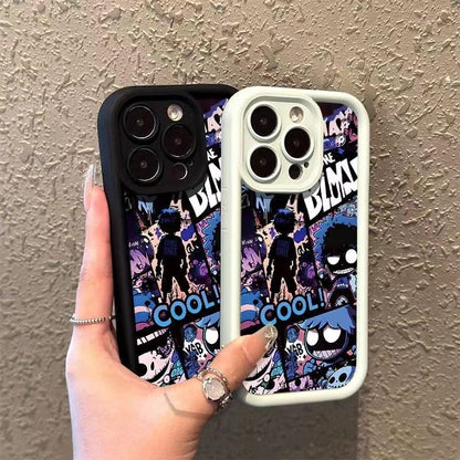Manga Design Hip Hop Frosted Shockproof Phone Cover Case