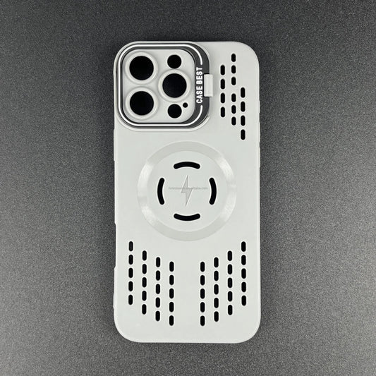 TPU Soft Luxury Custom Mobile case Magnetic for iPhone 17 Pro Max 15 14 13 12 11 TPU Heat Dissipation Cooling New Bulk
