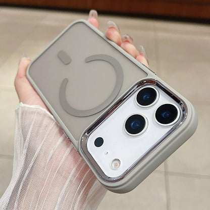 Matte Phone Case Magnetic Wireless Charging Frosted