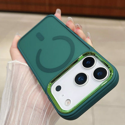 Matte Phone Case Magnetic Wireless Charging Frosted