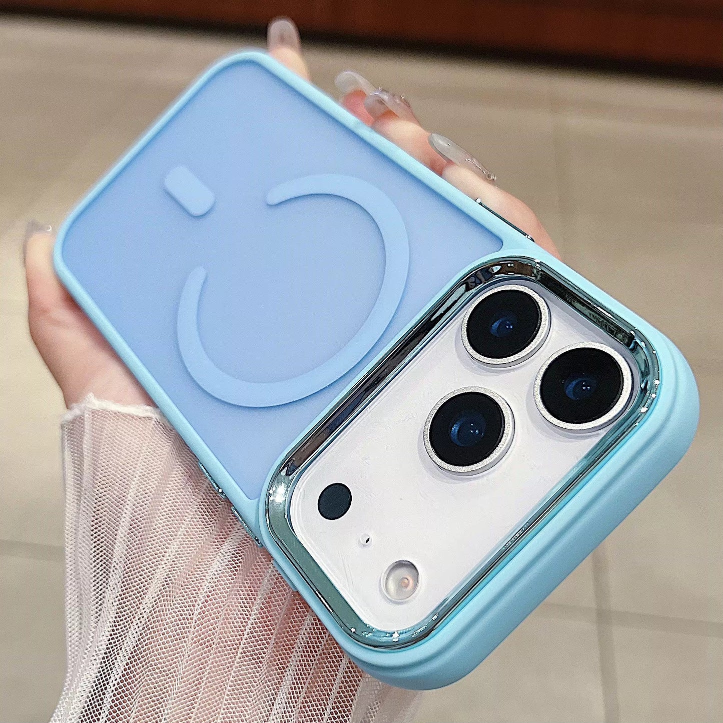 Matte Phone Case for iPhone 17 16 15 14 13,12 Pro Max Plus Magnetic Wireless Charging Frosted Mobile Phone Cover for iPhone 17 Air