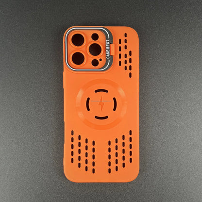 TPU Soft Luxury Custom Mobile case Magnetic TPU Heat Dissipation Cooling