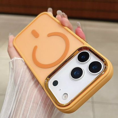 Matte Phone Case Magnetic Wireless Charging Frosted