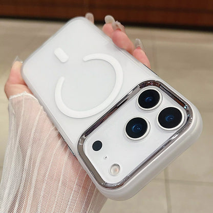 Matte Phone Case Magnetic Wireless Charging Frosted